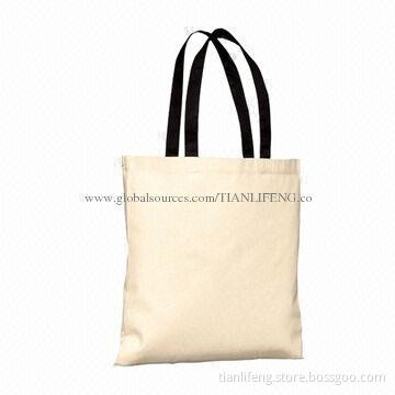 Promotional Basic Canvas Tote Bag for Shopping